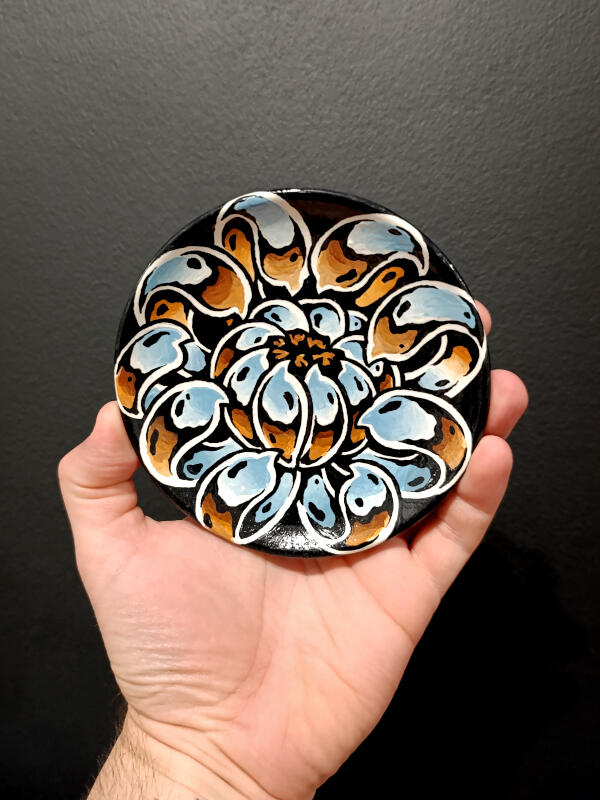 Chrome 3, Ø8cm (SOLD!)