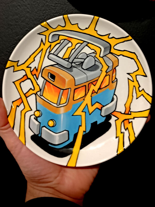 Lil tram 3, Ø18cm