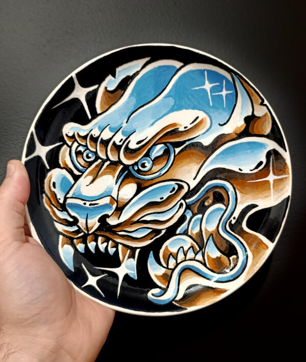 Panther , Ø24cm (SOLD!)