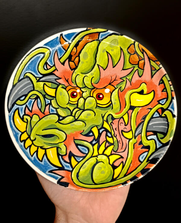 Dragon,Ø24cm