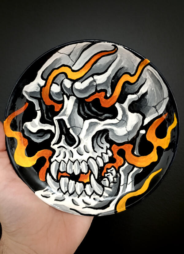 Skull, Ø18cm (SOLD!)