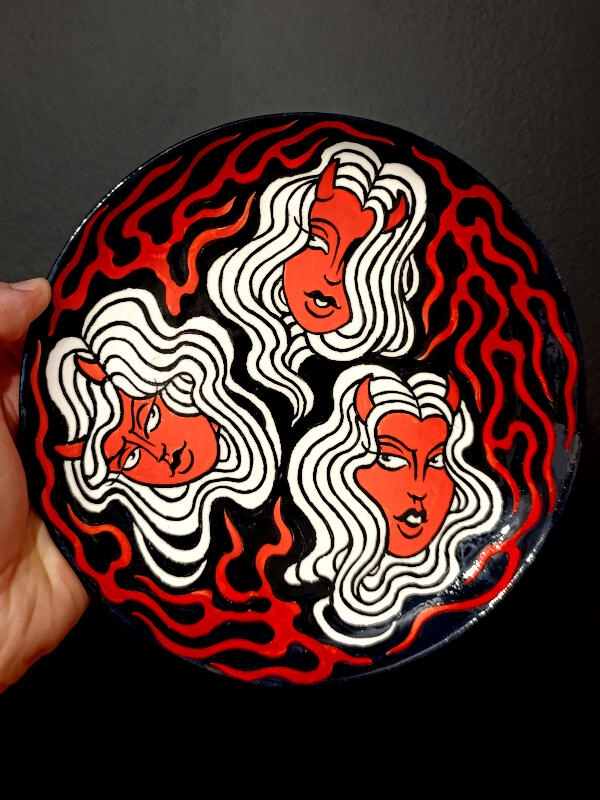 Faces, Ø18cm