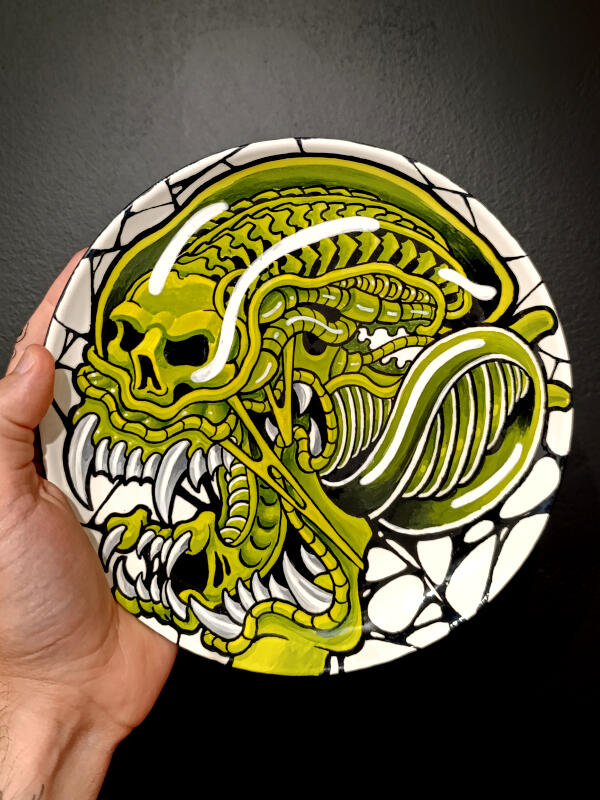 Xenomorph, Ø21cm(SOLD)