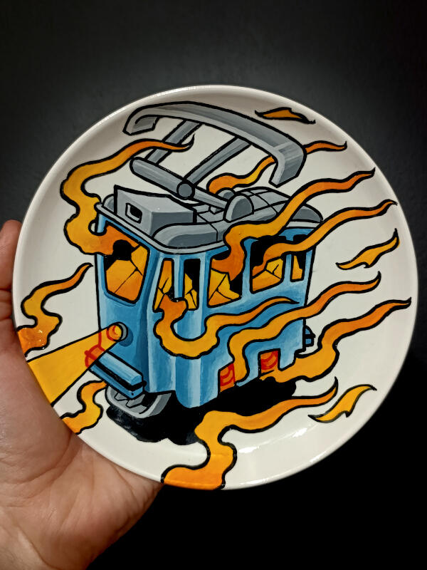 Lil tram 2, Ø18cm